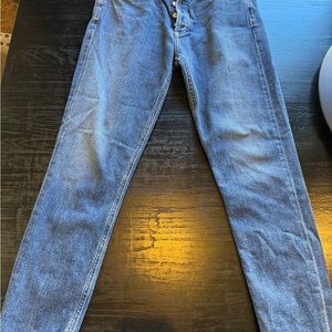 Agolde Nico Blue Denim Jeans- size 28
